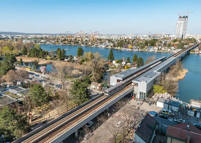 Apartmán Danubeloft, Panoramic Skyview, Metro, Vic Vídeň